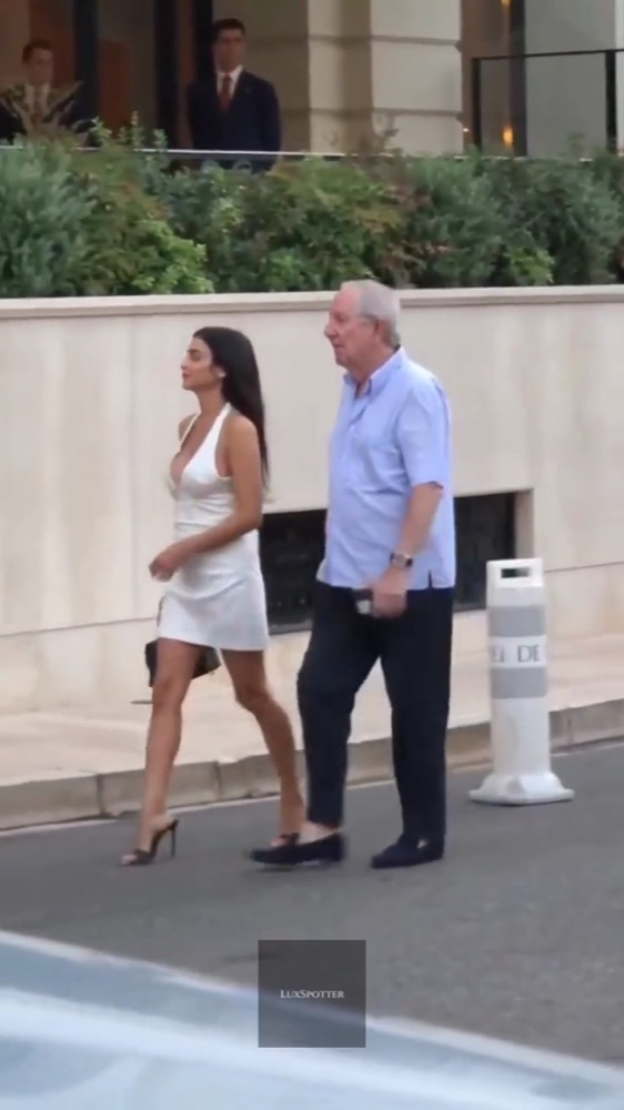 Wandelend duo in Monaco