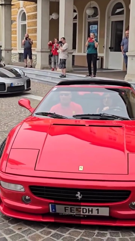 Rode Ferrari F355 in Monaco